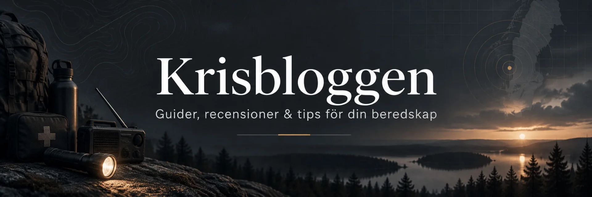 Krisbloggen – guider, recensioner och tips för din beredskap