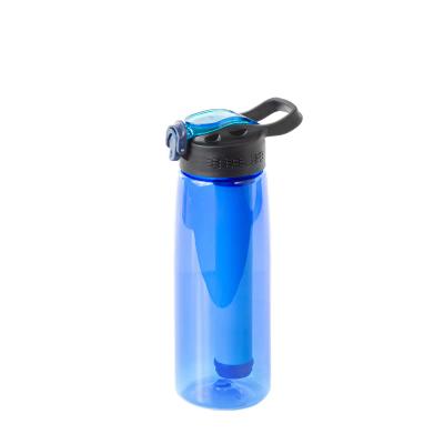 Vandens butelis su įmontuotu filtru 650 ml